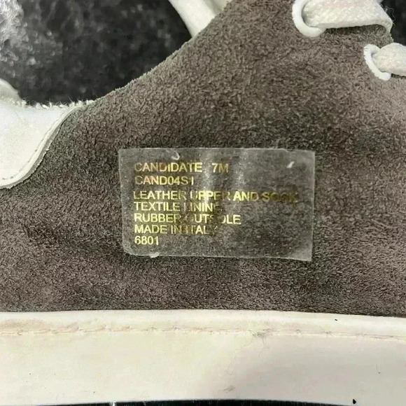 Steve Madden Womens Sneakers Tan/Beige 7 Lace-Up Platform Star Suede Sock Lining - Picture 8 of 8